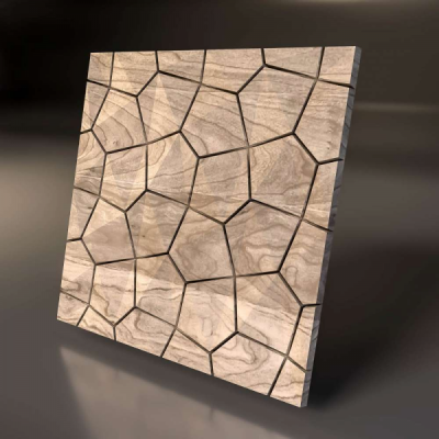 Декоративные деревянная 3D панель "Drought"