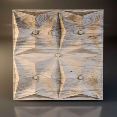 Декоративные деревянная 3D панель "Lip"