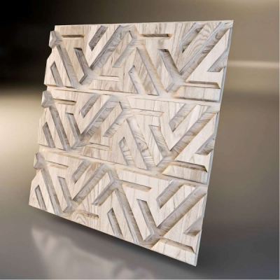 Декоративные деревянная 3D панель "Pyramid"