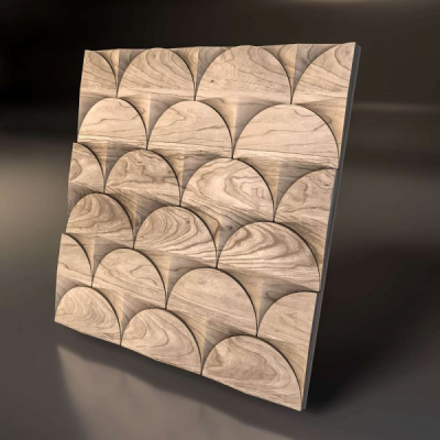 Декоративные деревянная 3D панель "Sunset"