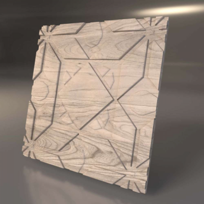 Декоративные деревянная 3D панель "Geometry"