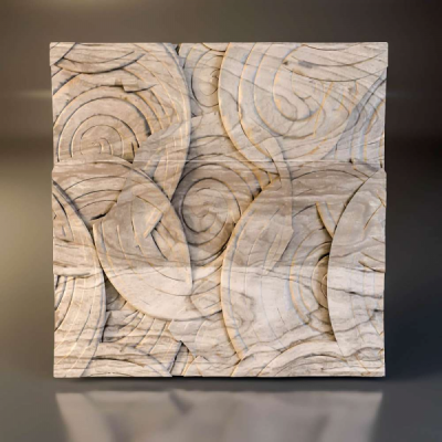 Декоративные деревянная 3D панель "Tornado"