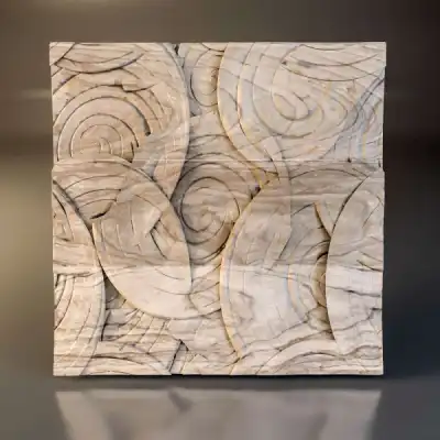 Декоративные деревянная 3D панель "Tornado"