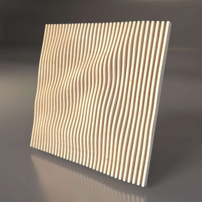 Декоративная деревянная параметрическая 3D панель "SAHARA"