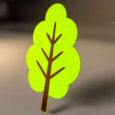 Настенный декоративный деревянный элемент "Timber"