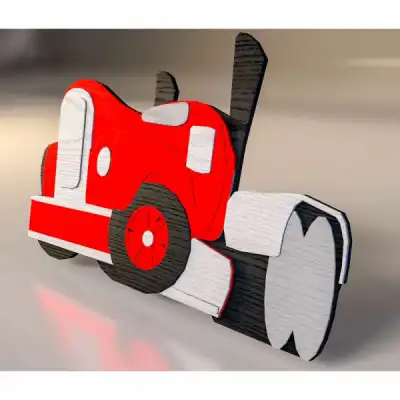 Настенный декоративный деревянный элемент "Truck"