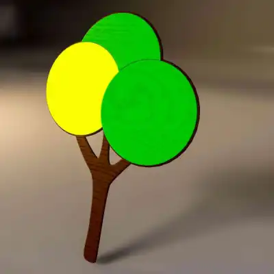Настенный декоративный деревянный элемент "Season"