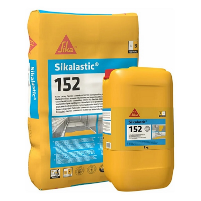Sikalastic®-152 (А) 8кг компонент для 2К обмазочной гидроизоляции